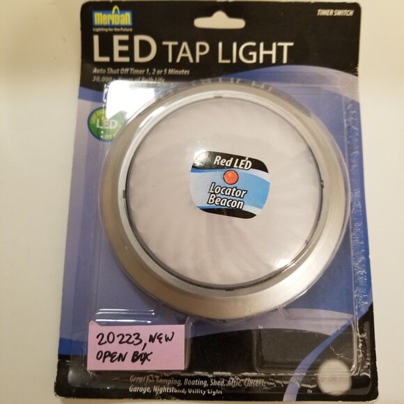 NIB Meridian 5.5" LED Tap Light - Picture 3 of 6